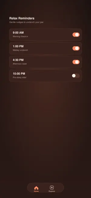 JawCalm screenshot 1