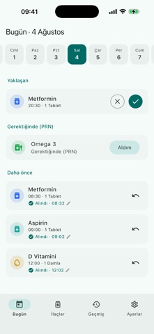 MedReminder: Pill Reminder iPhone screenshot