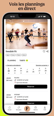 Fitmee : Cours de sport screenshot