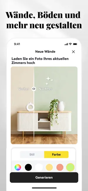 KI - Wohnungsdesign, DecAI™ iPhone screenshot 5