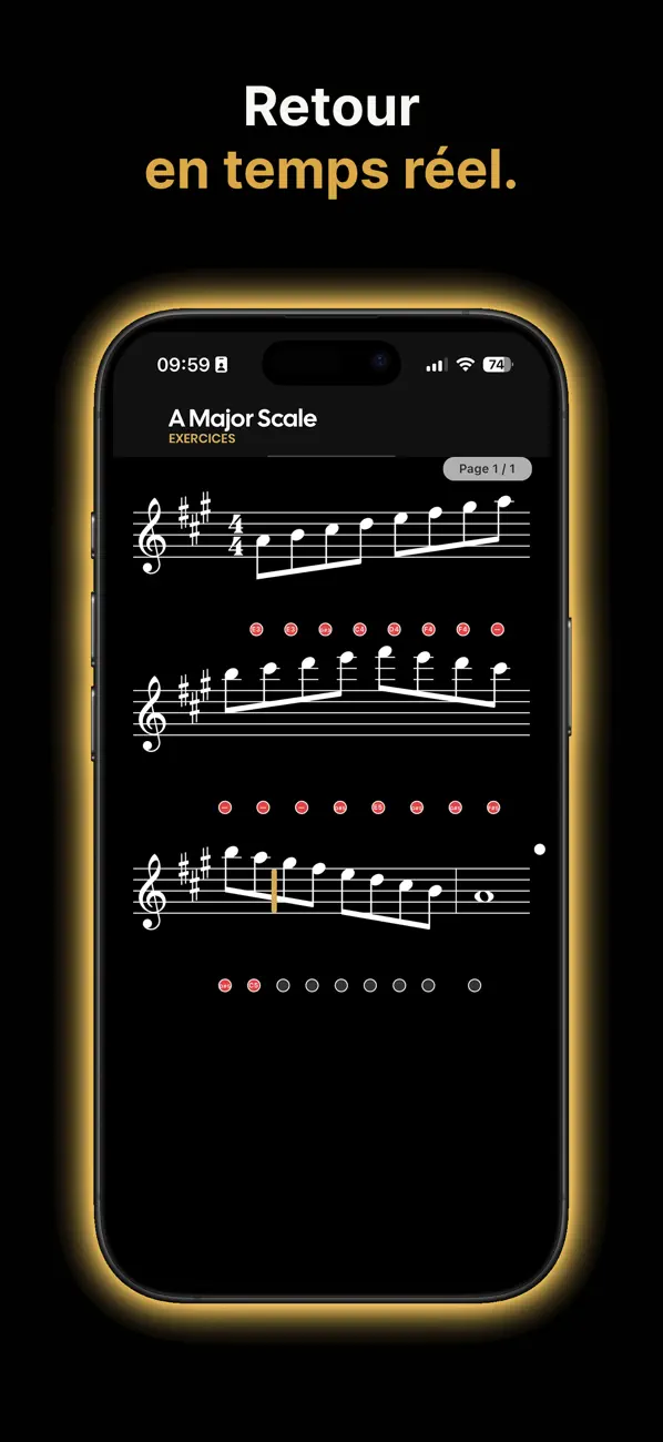 Screenshot #3 pour Saxotools : cours de saxophone