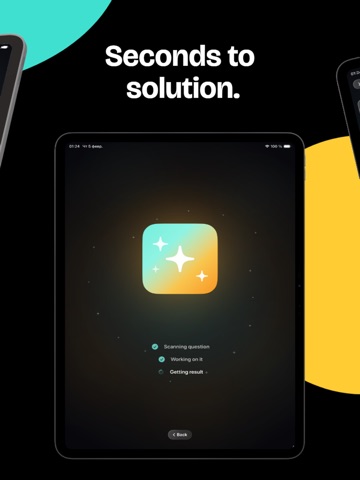 Flux: AI Homework Solver iPad screenshot