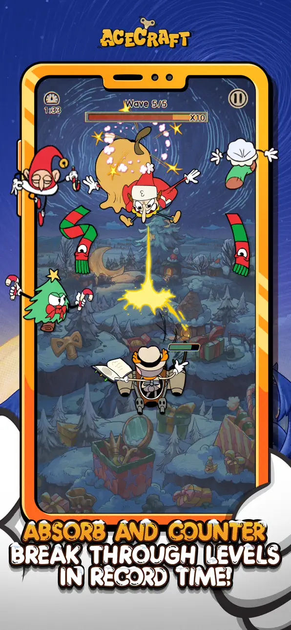 Acecraft: Sky Hero iOS Mod IPA screenshot 2 - iOS game interface