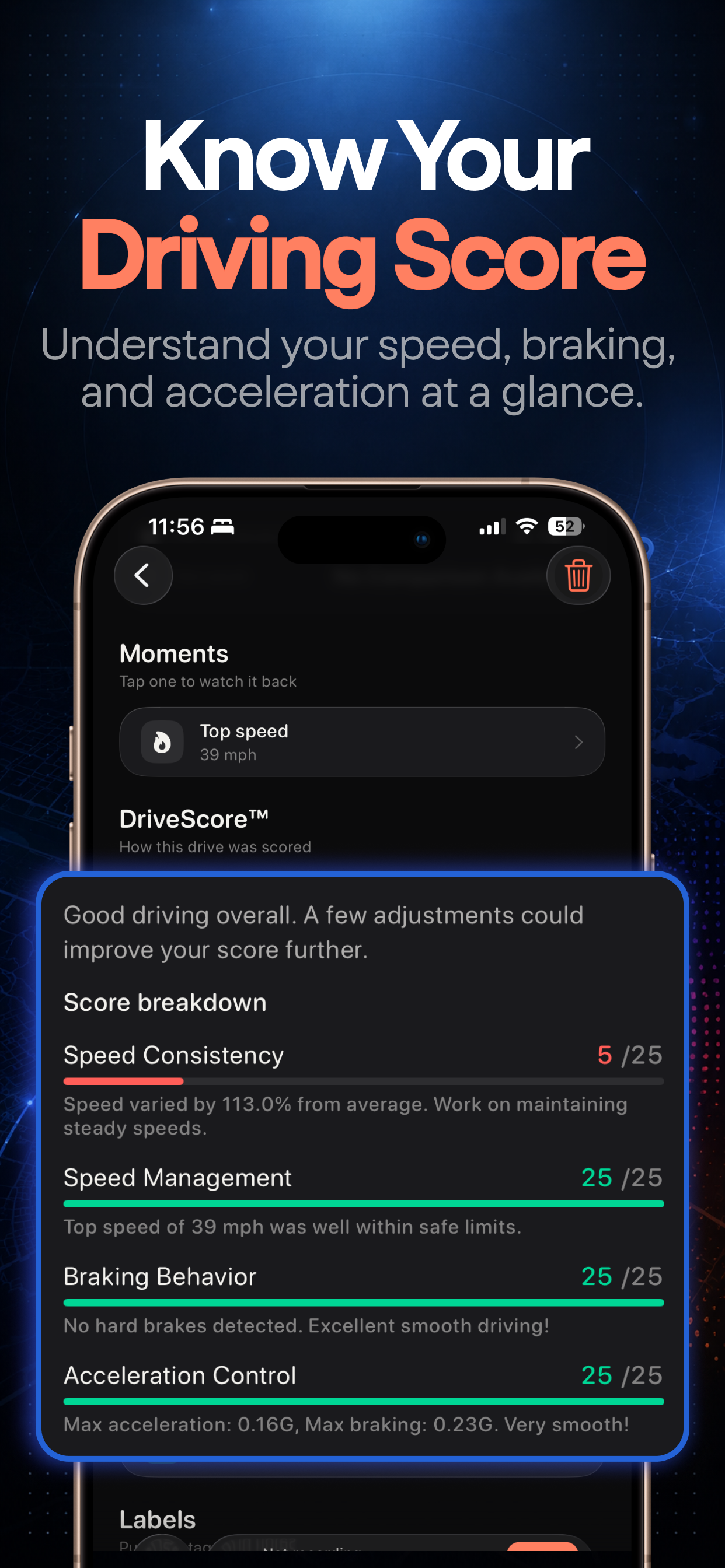 DriveMind: Dash Cam & Mileage screenshot 7