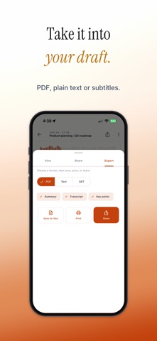 Skriptr - Voice to Notes Screenshot 4 of 6