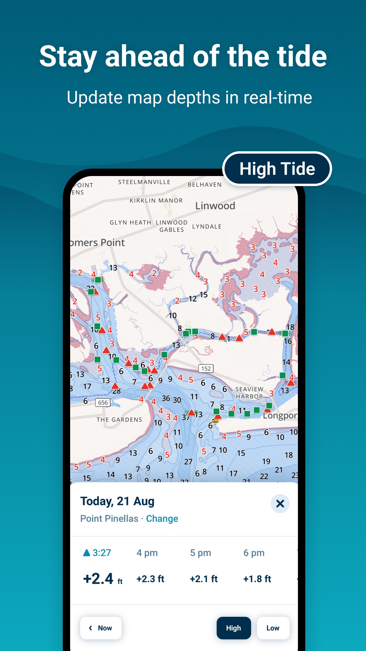 Wavve Boating: Marine Boat GPS screenshot 4