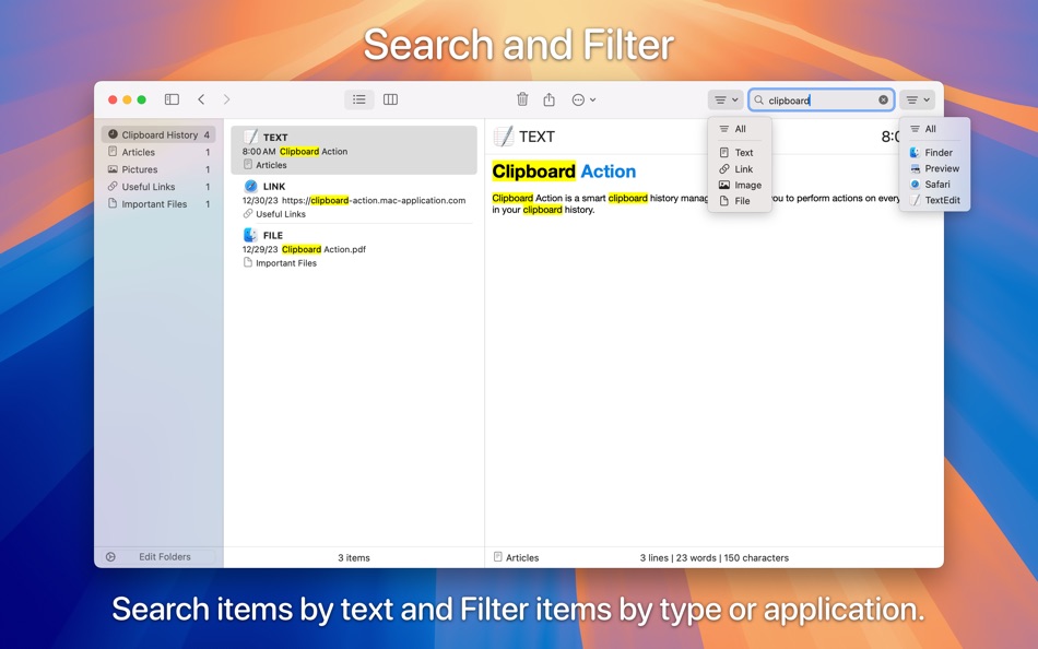 #4. Clipboard Action (macOS) 由: Jan Valta