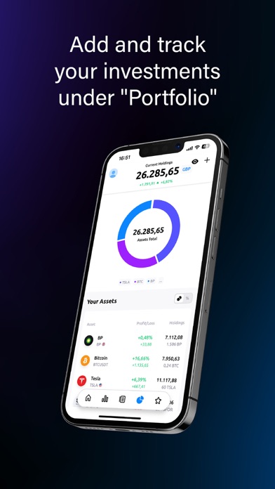 Fora: Crypto & Stock Screenshot