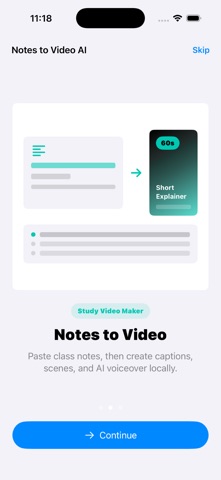 Notes to Video AI Screenshot 2 of 7