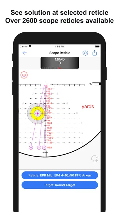Chairgun Elite Ballistic Tool+ iPhone Ekran Görüntüsü 3