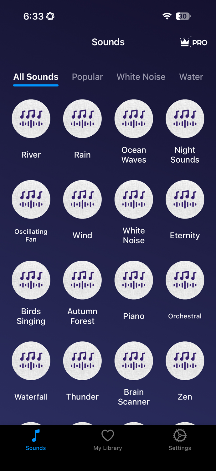 Sleep Mediation and Sounds