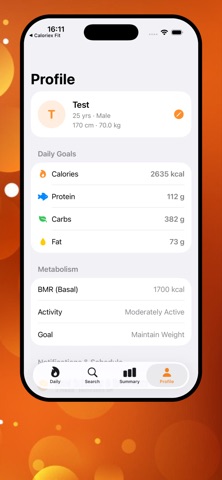 Caloriex Fit Screenshot 5 of 7