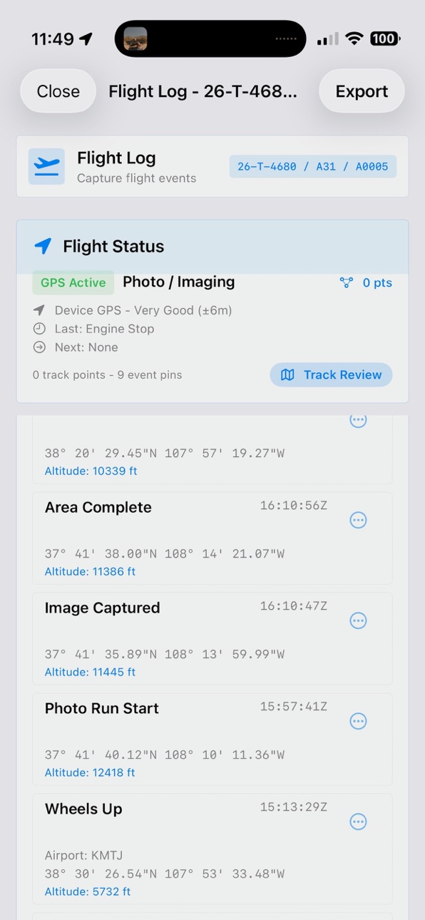 iPhone screenshot