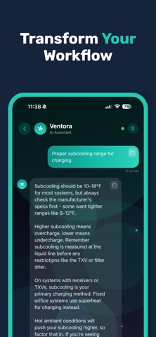 Ventora - AI HVAC Assistant screenshot