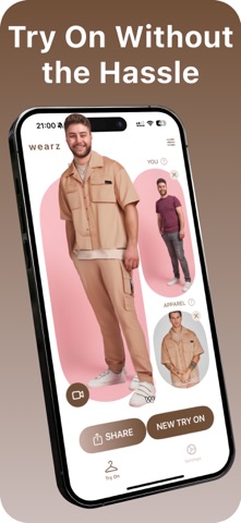 wearz - Wearing outfit & style iPhone screenshot