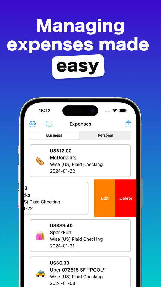 #8. SASA Bookkeeping Scan Receipts (iOS) 由: Ready Set Joy