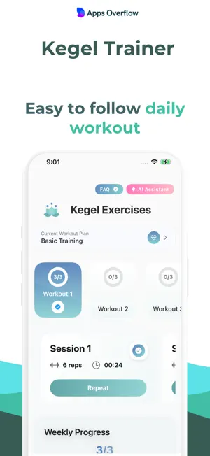 Kegel Time: Improve Sex Health screenshot 1