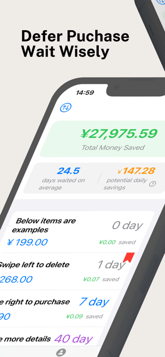 WaitWise - Fight Consumerism Screenshot 1 of 5