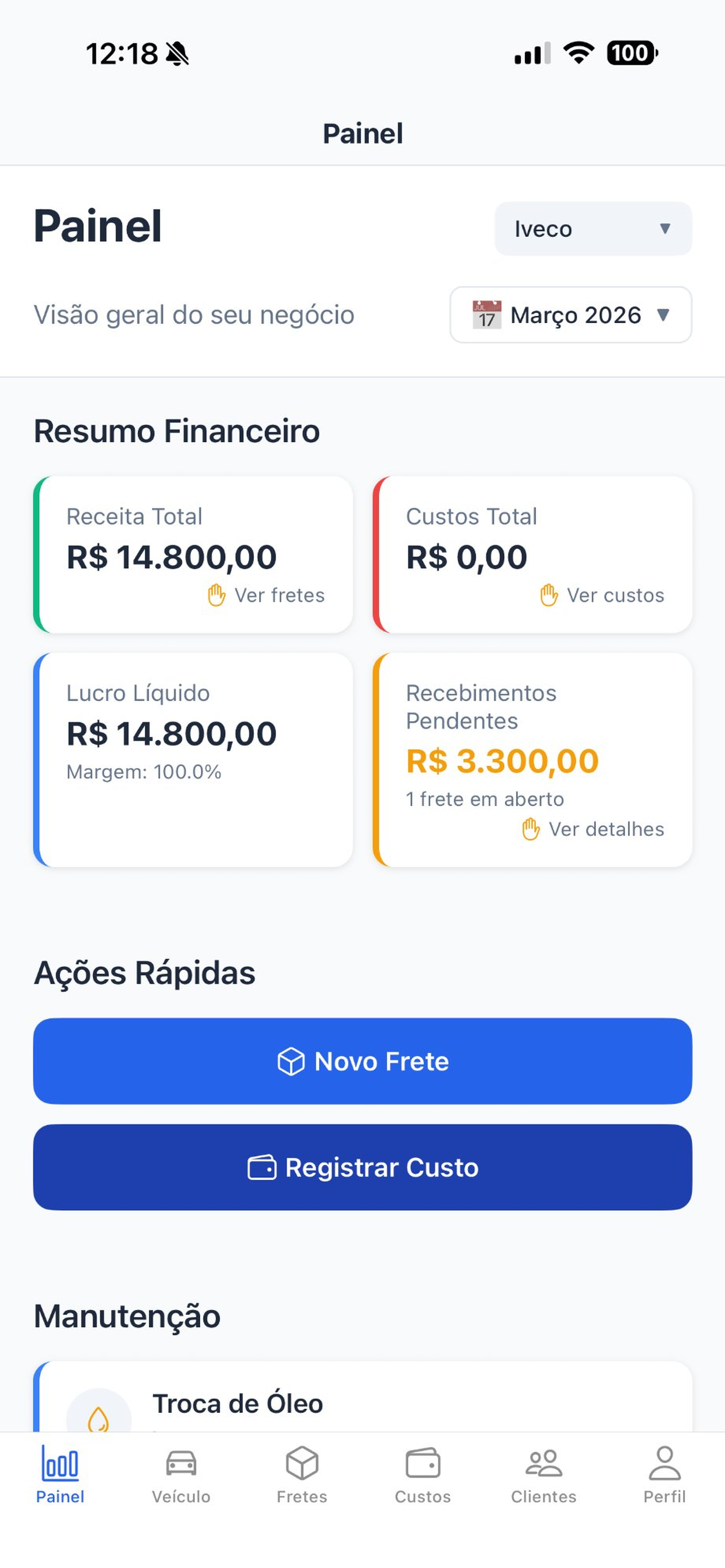 Frota Leve screenshot 6