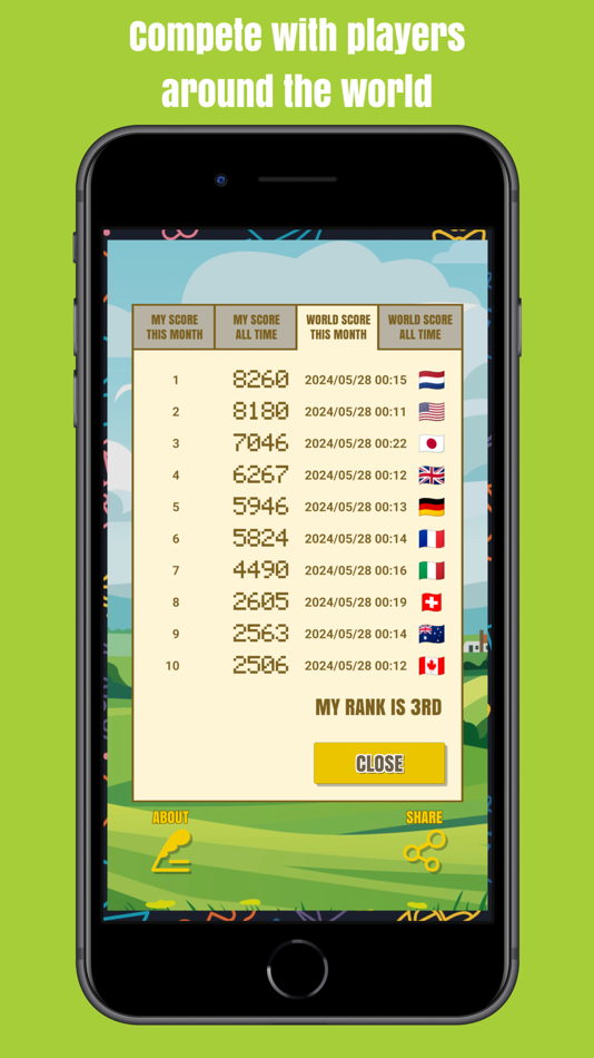 #4. Janken Drop : Fun Falling Game (iOS) Podle: KOJI SUDO