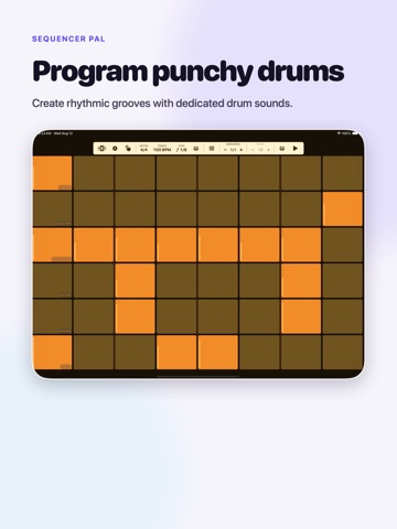Sequencer Pal iPad screenshot