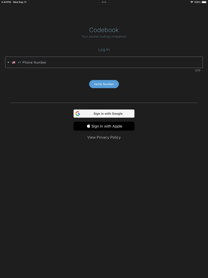 #1. Codebook - AI Coding Companion (iOS) بواسطة: Noah Clark
