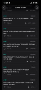 AMA Logbook screenshot