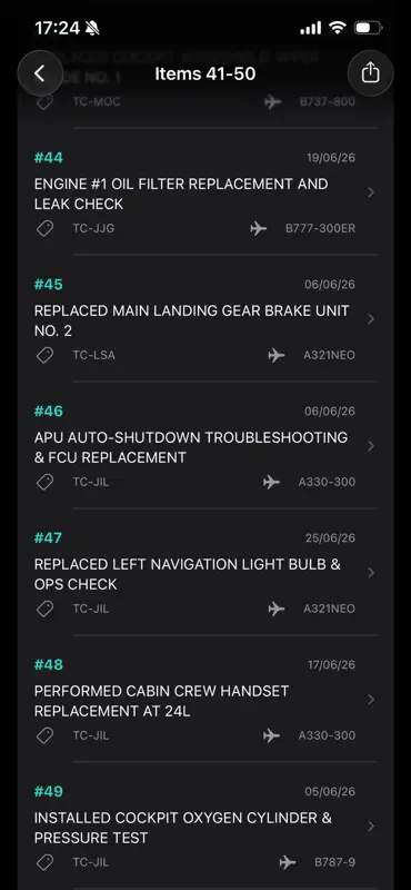 AMA Logbook screenshot 4 of 6