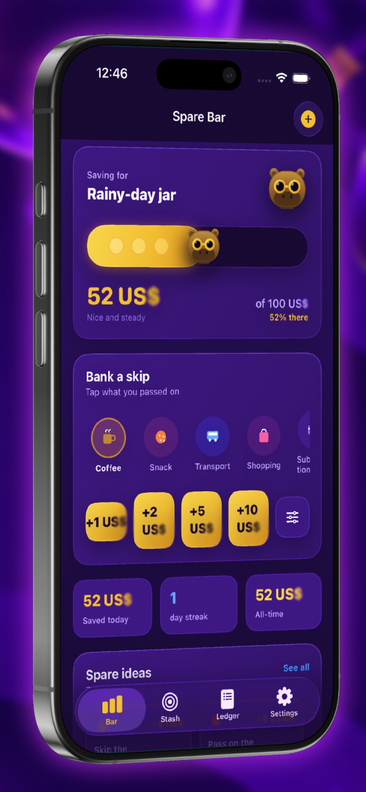Screenshot 6 of Spare Bar