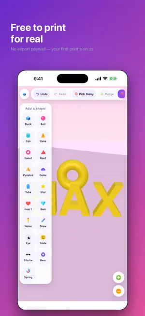 Shape Playground: 3D for Kids screenshot 4