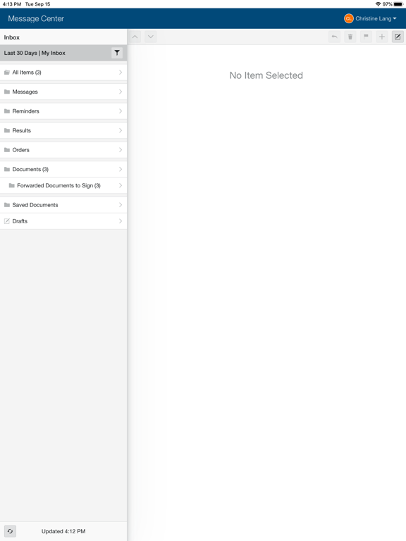 Screenshot #4 pour Cerner Message Center