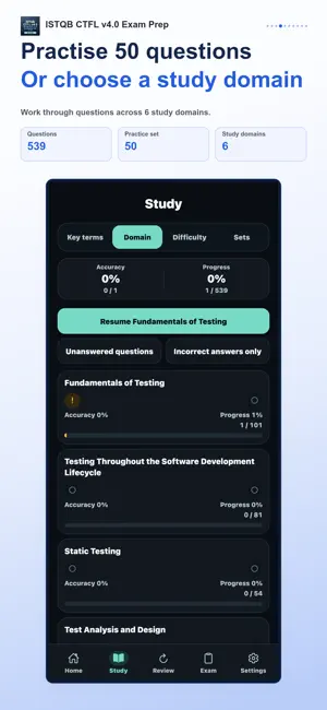 ISTQB CTFL v4 Exam Prep screenshot 4