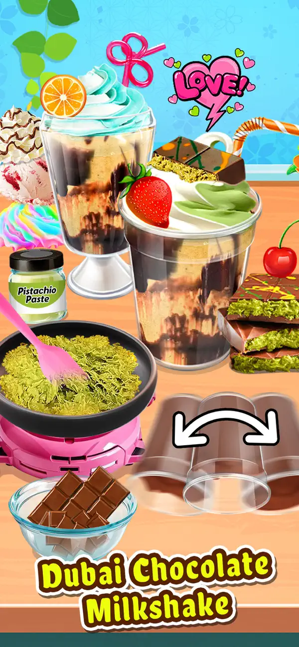 Screenshot #3 pour Unicorn Ice Cream Milkshake