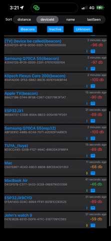 Bluetooth Find Now - BLE のスクリーンショット