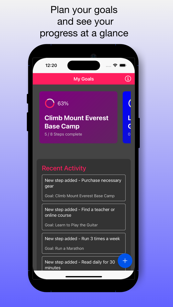 Goal Planner Steps to Success