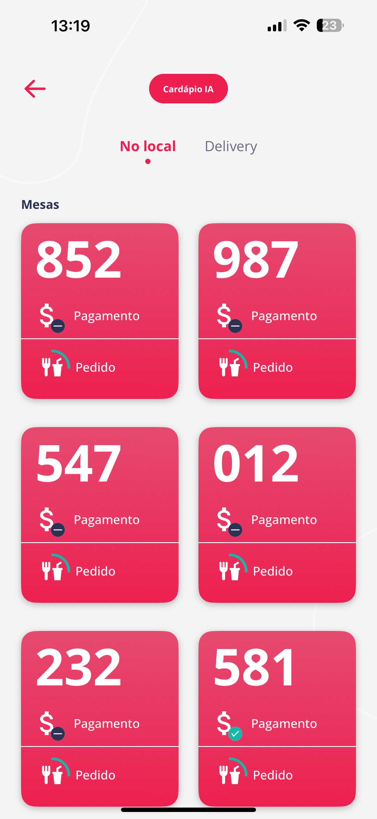 Adm Cardápio screenshot 3