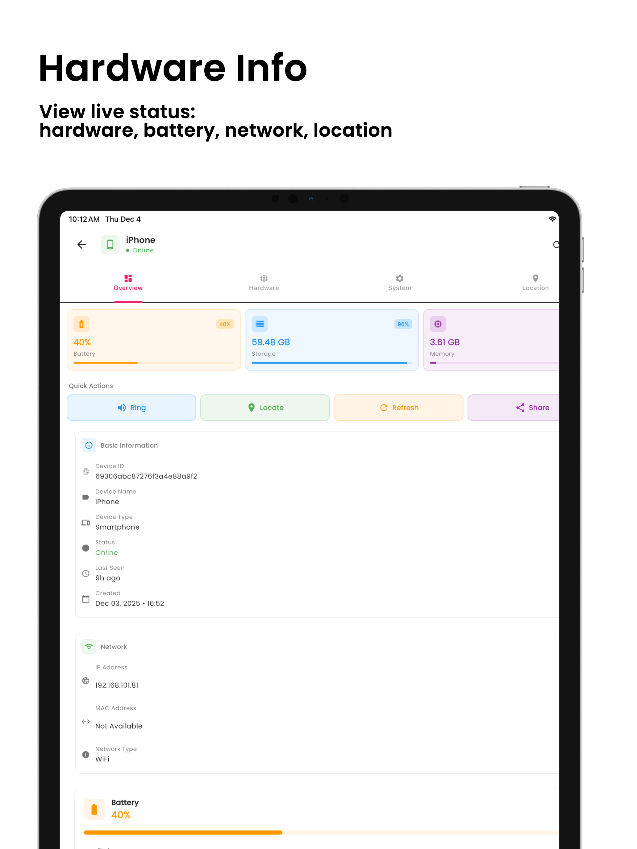 mFamily Locator – Stay Safe