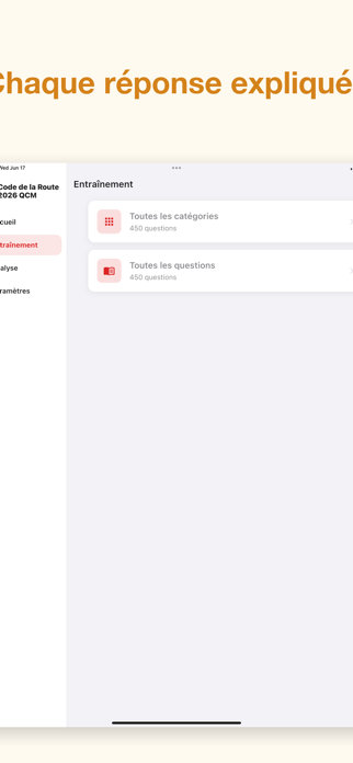 Code de la Route 2026 QCM Screenshot 2 of 5