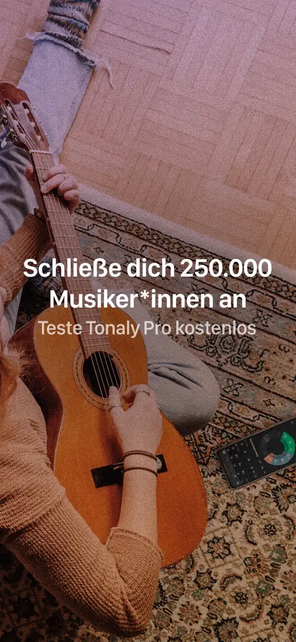 TONALY: Songs & Tonleitern iPhone App Screenshot 9 – Musik