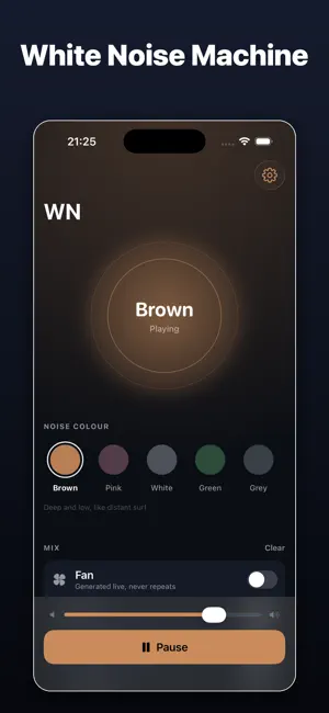 White Noise machine App - WN screenshot 1