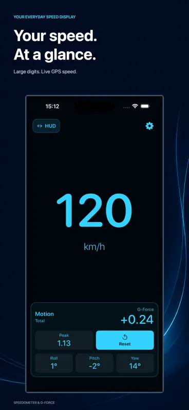 Speedometer and G-Force screenshot 1 of 7