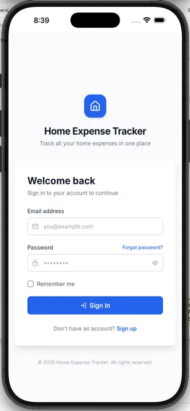 Home Expense Tracker screenshot 5 of 10