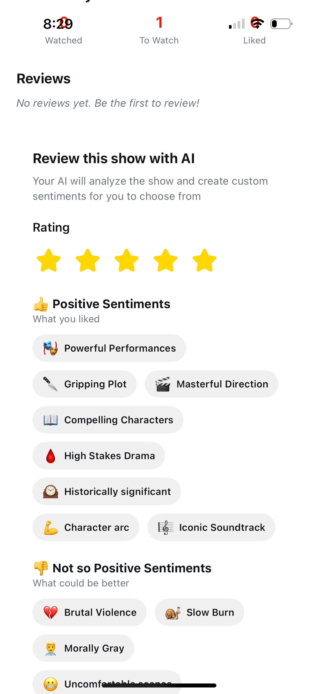 Flock - Watchlist Sharing App