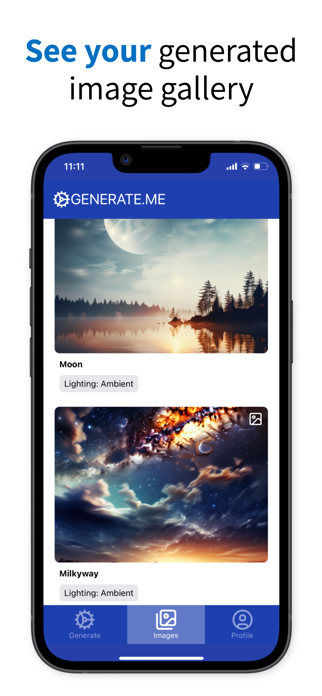 Generate.me Screenshot 1 of 3
