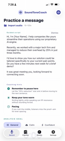 SoundToneCoach Screenshot 1 of 7