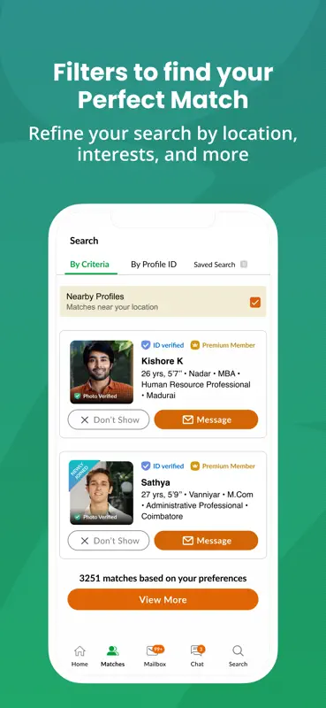 Tamil Matrimony®-Matrimony App screenshot 4 of 8