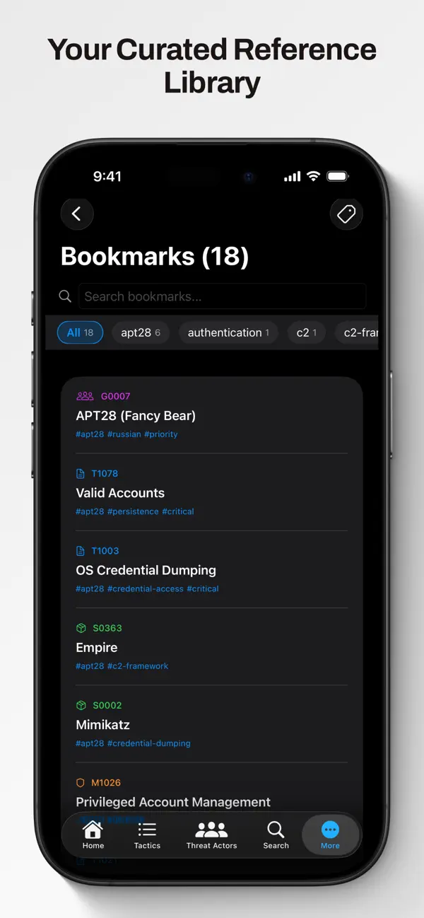 #6. ThreatMatrix (iOS) 게시자: Michael Butt