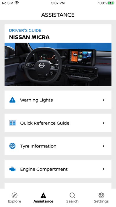 Screenshot #3 pour NISSAN Driver's Guide