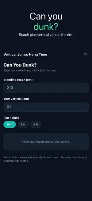 Vertical Jump: Hang Time screenshot 3