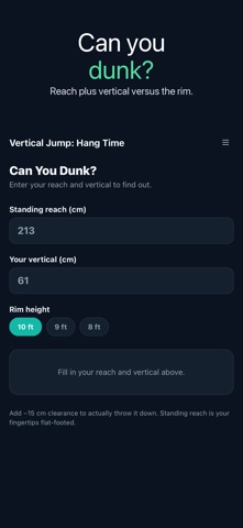 Vertical Jump: Hang Time Screenshot 3 of 3